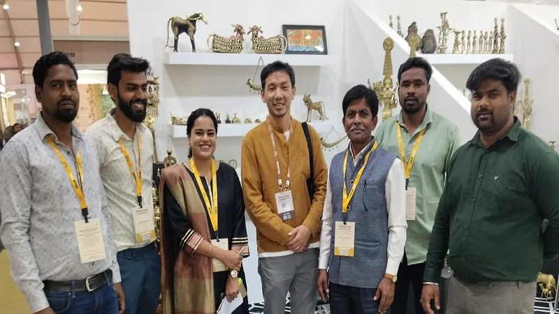 आईएचजीएफ फेयर 2026 में छत्तीसगढ़ी हस्तशिल्प प्रदर्शनी
