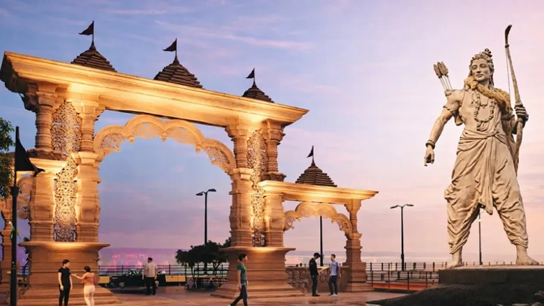 51 feet tall Lord Ram statue for Chandkhuri Chhattisgarh.