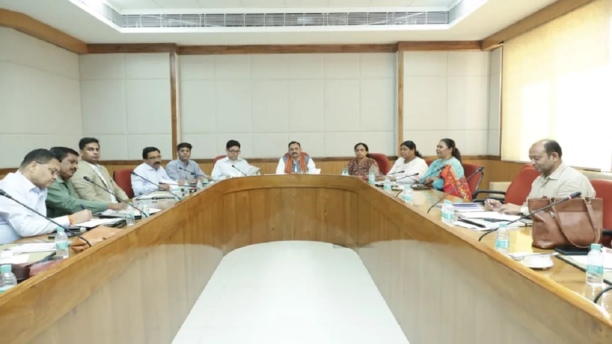 Chhattisgarh Health Minister meeting on IVF and PCPNDT Act 2026.