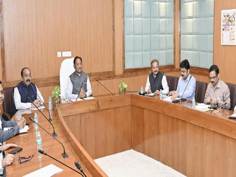 जल जीवन मिशन 2.0 MOU समारोह में मुख्यमंत्री विष्णु देव साय