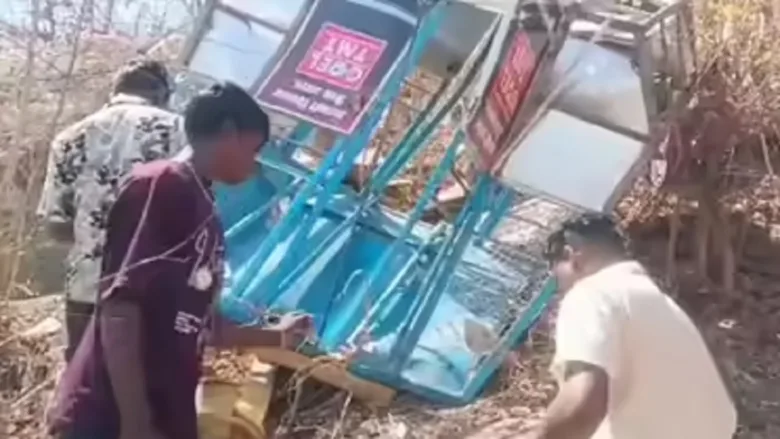 खल्लारी मंदिर में रोप वे हादसा