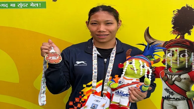 अरुणाचल की अनाई वांगसु ने रायपुर केआईटीजी 2026 में जीता स्वर्ण