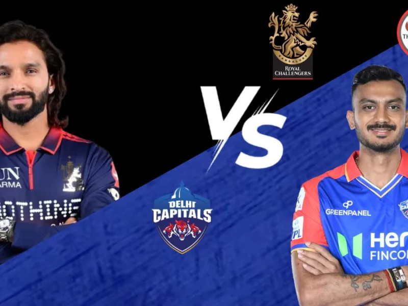 रॉयल चैलेंजर्स बेंगलुरु (RCB) और दिल्ली कैपिटल्स (DC) की टीमें दूसरी बार आमने-सामने