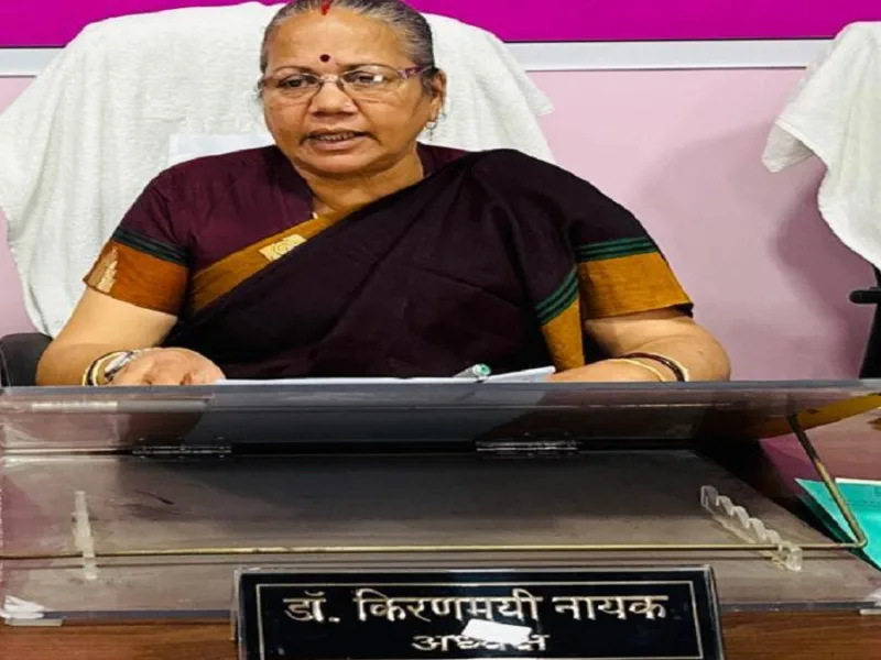 छत्तीसगढ़ राज्य महिला आयोग अध्यक्ष डा.किरणमयी नायक