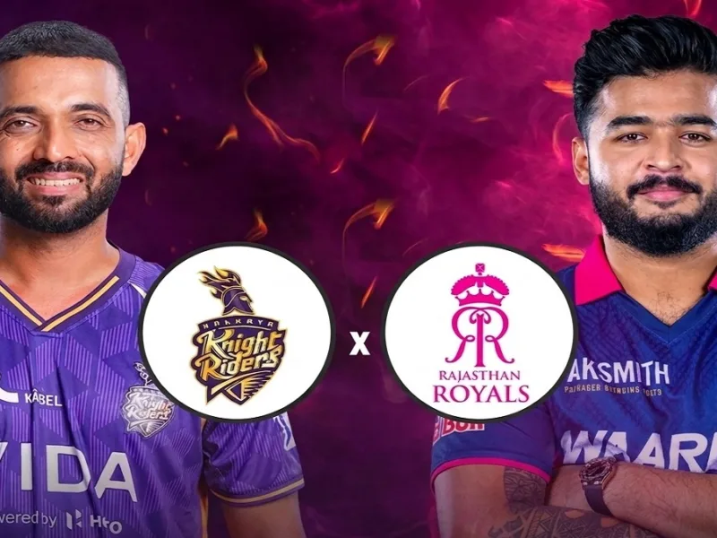 कोलकाता नाइट राइडर्स ने राजस्थान रॉयल्स को 4 विकेट से हराकर सीजन की पहली जीत दर्ज की