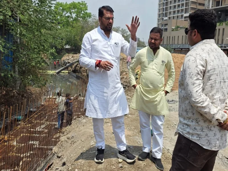 नाले निर्माण की शासकीय भूमि पर कब्जे का मामला उजाग