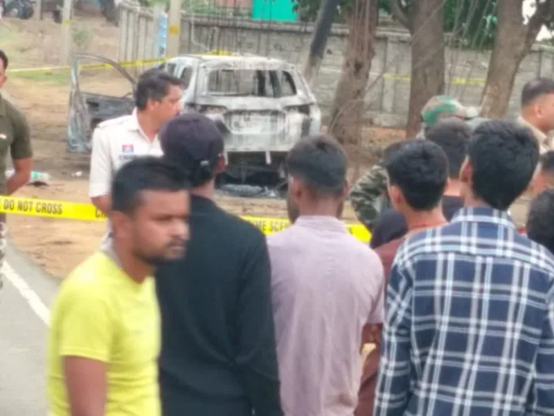 कोरिया में खौफनाक वारदात : रेत तस्करी विवाद में भाजपा नेता और भाई को फॉर्च्यूनर कार में जिंदा जलाया, 2 की हुई मौत