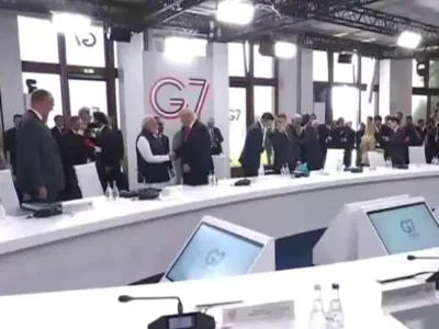 G7 Summit: एवियन में 16 महीने बाद आमने-सामने आए मोदी और ट्रंप, G7 शिखर सम्मेलन के दौरान हुई मुलाकात, देखें वीडियो