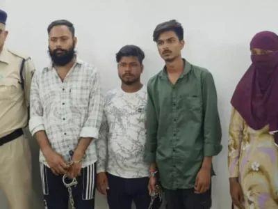 हनी ट्रैप का भंडाफोड़, सरपंच और बीडीसी को दुष्कर्म केस में फंसाने की थी साजिश, युवती समेत 5 गिरफ्तार