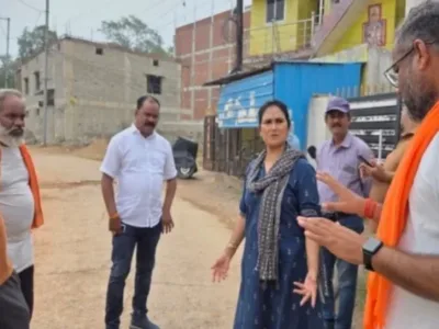 जब अवैध निर्माण रुकवाने खुद मौके पर पहुंचीं महापौर..! अफसरों को नक्शा निरस्त करने का दिया निर्देश