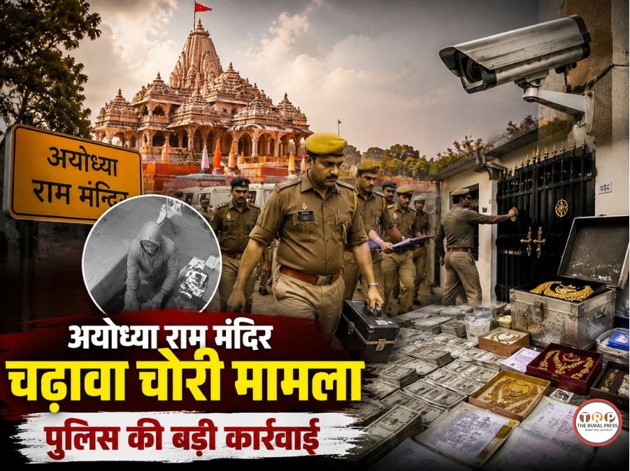 अयोध्या राम मंदिर चढ़ावा चोरी मामला: पुलिस की बड़ी कार्रवाई, आरोपियों के घरों पर छापेमारी