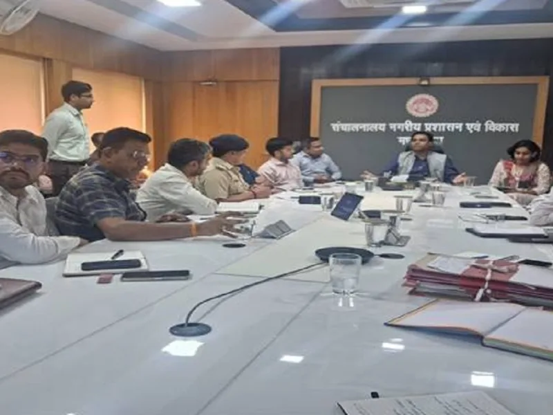 भोपाल मेट्रो प्रोजेक्ट में तेजी के लिए आयुक्त संकेत भोंडवे ने दिए निर्देश