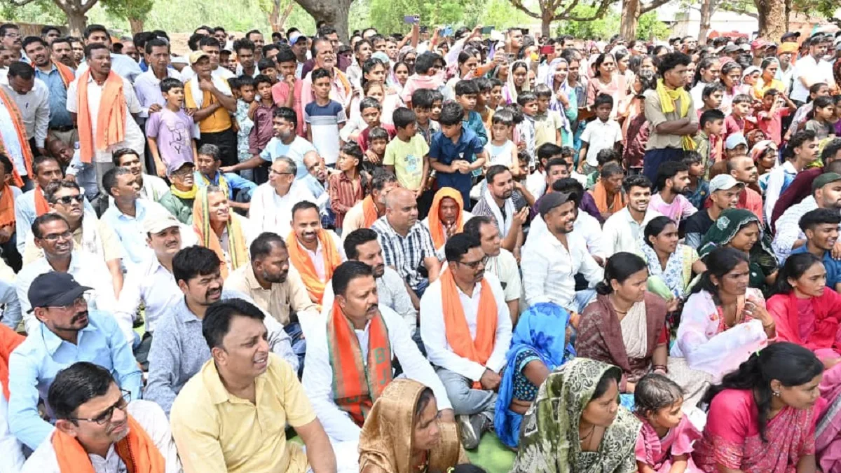 सीएम विष्णुदेव साय ने निमधा में की जनचौपाल, बड़ी घोषणाएं