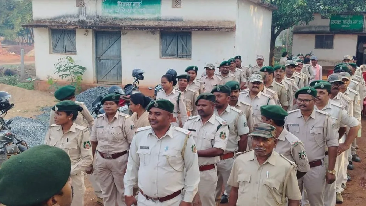 बस्तर के भानपुरी में वन विभाग ने की बड़ी मॉकड्रिल