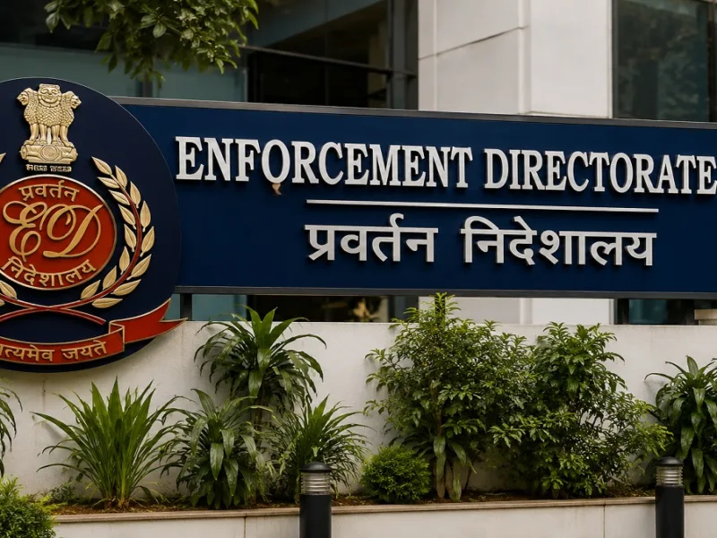 ED का बड़ा एक्शन: टेरर फंडिंग मामले में 13 जगहों पर छापे