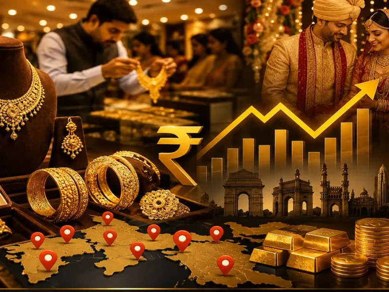Gold Price Today: शादियों के सीजन से पहले सोने के दामों में बड़ा बदलाव, दिल्ली-मुंबई समेत 10 शहरों के देखें नए रेट्स
