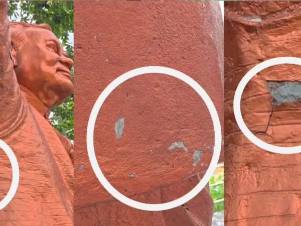 KORBA: ‘अटल जी’ के नाम पर भी करप्शन, कटघोरा अटल परिसर में ब्रॉन्ज की जगह लगी घटिया धातु की मूर्ति, जांच में खुली पोल