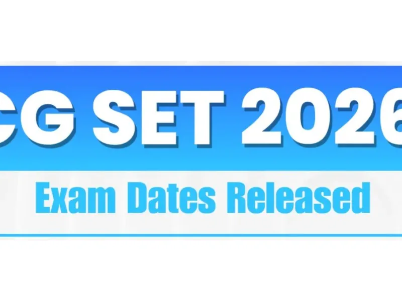 सीजी सेट 2026 परीक्षा तिथि व्यापम ऑनलाइन आवेदन