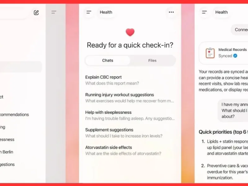 ChatGPT Health Feature: चैटजीपीटी में आया नया हेल्थ फीचर, एपल हेल्थ और मेडिकल रिकॉर्ड्स से जुड़कर देगा पर्सनल जवाब