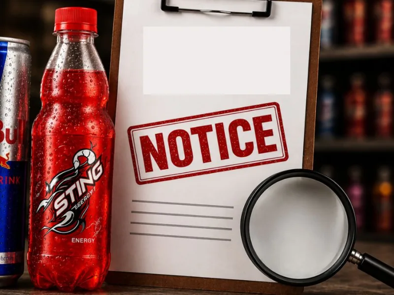 Red Bull और Sting ब्रांड्स को FSSAI ने भेजा नोटिस, जानिए क्या है वजह ?