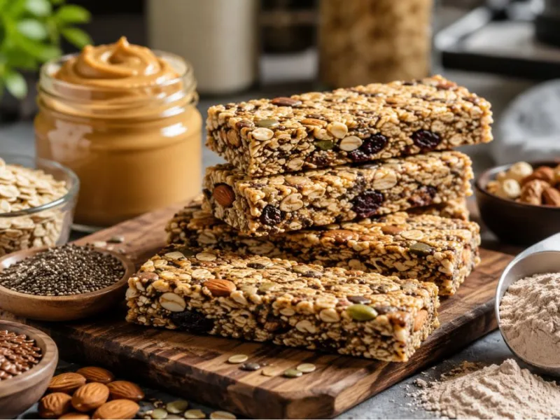 Healthy Diet Tips: बिना चीनी और गुड़ का प्रोटीन बार, फिटनेस के लिए घर पर तैयार करें हेल्दी स्नैक