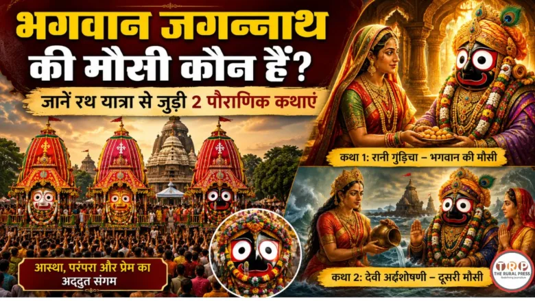 Lord Jagannath Rath Yatra 2026 procession heading towards Gundicha Temple in Puri.