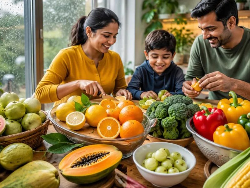 Monsoon Health Tips: बारिश में इम्यूनिटी कैसे बढ़ाएं? जानें विटामिन C वाले सबसे असरदार फूड्स