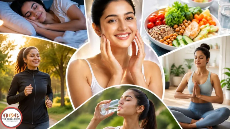 Natural glowing skin tips for healthy face