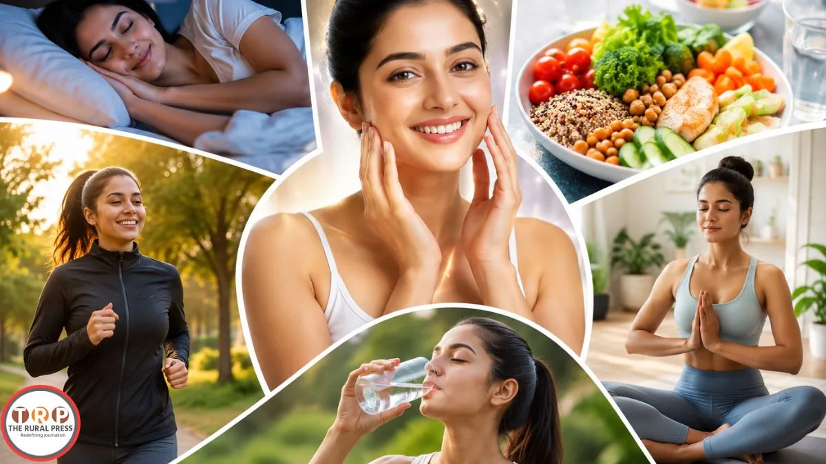Natural glowing skin tips for healthy face