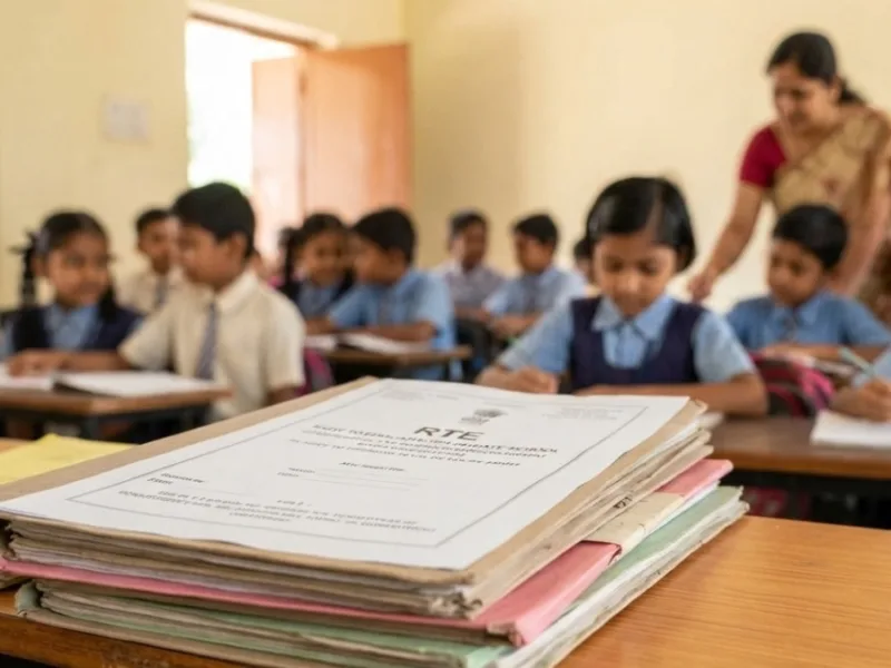 Official order copy from Chhattisgarh School Education Department regarding RTE fee reimbursement rejection.
