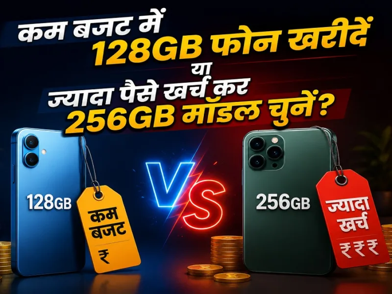 Smartphone Guide: कम बजट में 128GB फोन खरीदें या ज्यादा पैसे खर्च कर 256GB मॉडल चुनें? यहां दूर करें कन्फ्यूजन