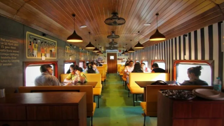 Old railway coach converted into a 50-seater bogie restaurant in Bhilai