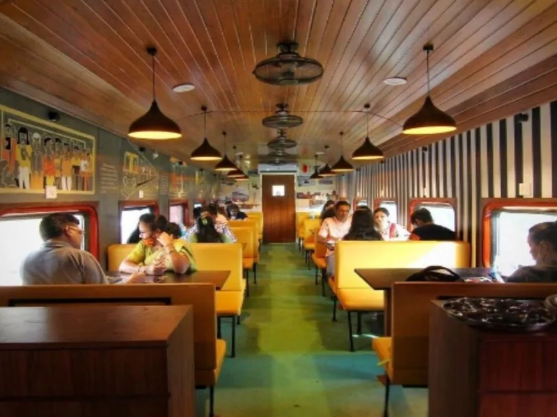 Old railway coach converted into a 50-seater bogie restaurant in Bhilai