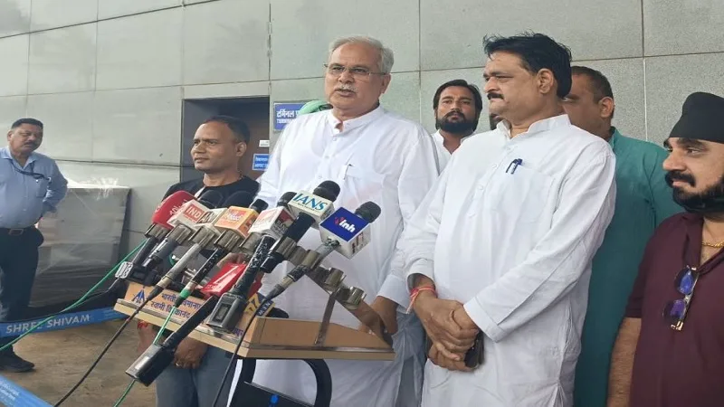 Bhupesh Baghel comments on Bilaspur violence and Chhattisgarh government law and order