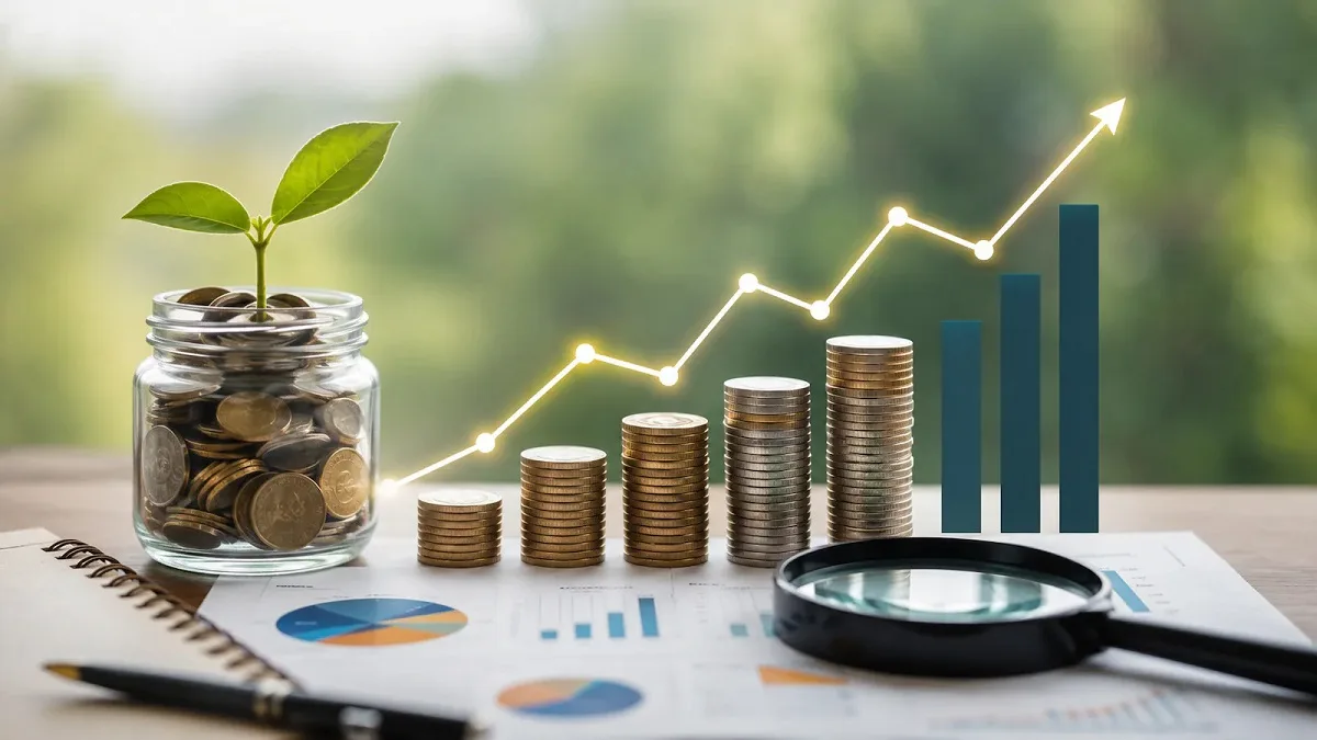 Investor comparing CAGR XIRR and absolute returns of mutual fund investments