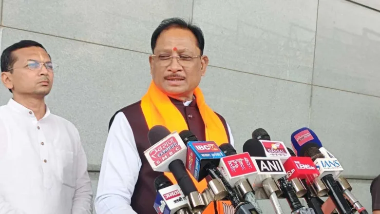 Chhattisgarh CM Vishnu Deo Sai responding to Sanjay Singh statement