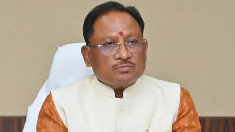 Chhattisgarh Chief Minister Vishnu Deo Sai speaking about electricity privatization