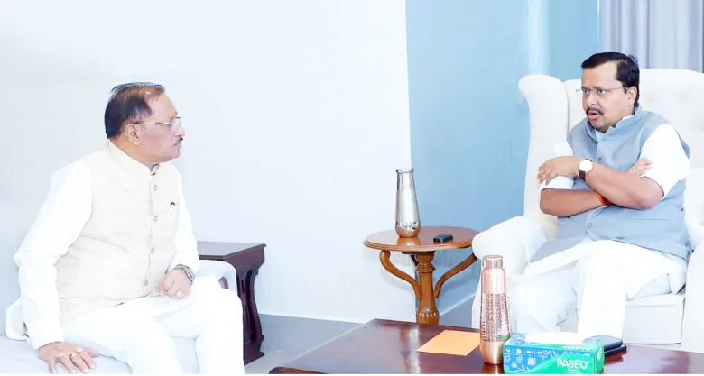 दिल्ली में नितिन नबीन से मिले मुख्यमंत्री विष्णुदेव साय, सरकार-संगठन में समन्वय और विकास कार्यों पर चर्चा