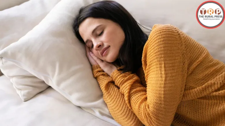 A person sleeping in bed for an extended period of time