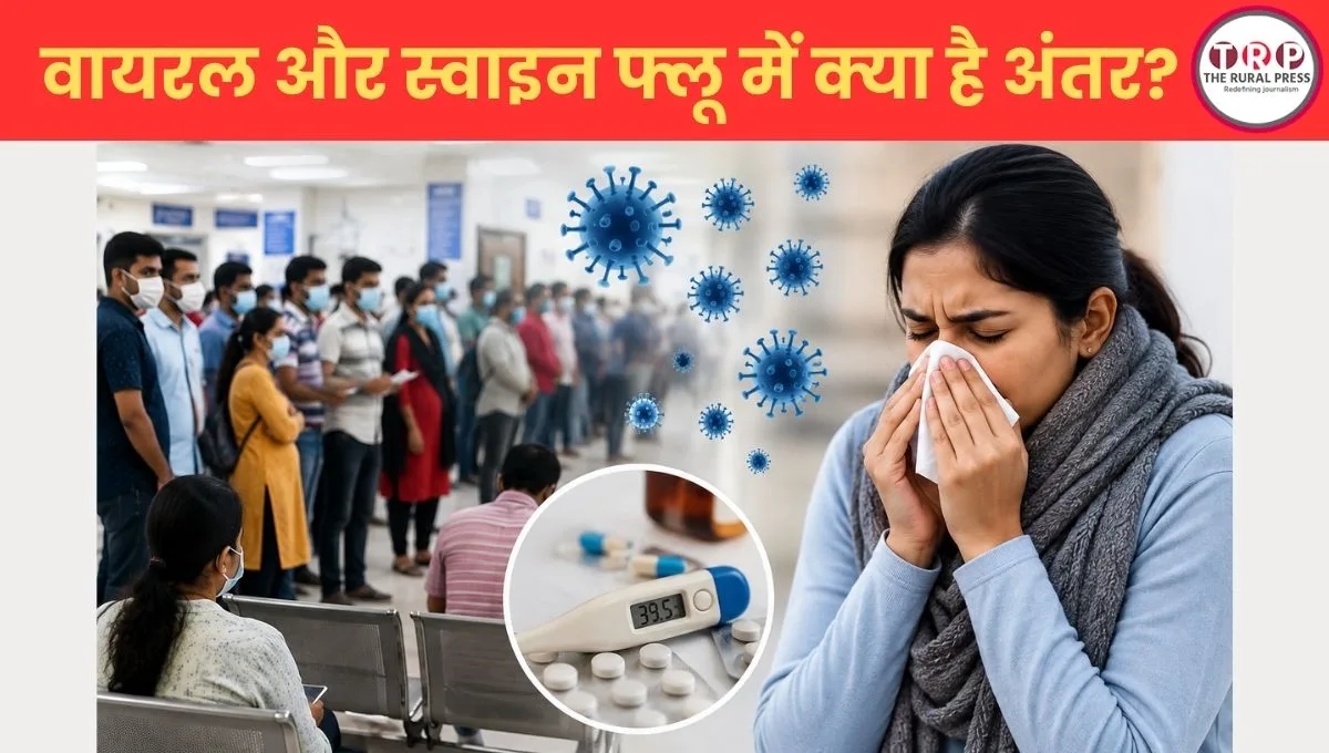 स्वाइन फ्लू (H1N1) और वायरल बुखार में अंतर