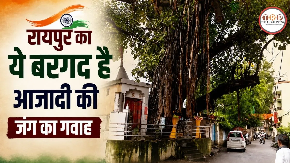 Independence Day special story on historic banyan tree and freedom struggle in Raipur
