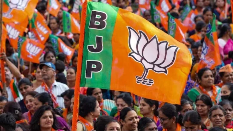 Madhya Pradesh BJP leaders attending the state executive committee meeting in Orchha