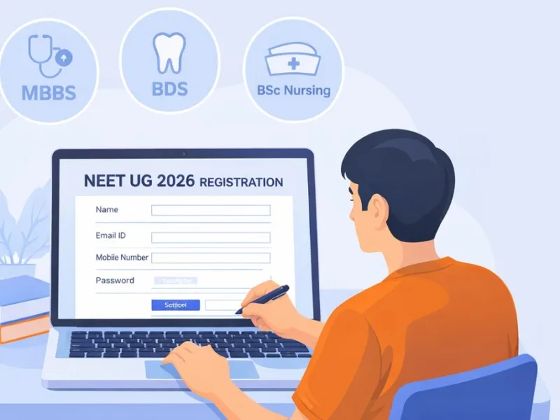 NEET UG Counseling 2026: MBBS/BDS प्रथम चरण रजिस्ट्रेशन शुरू