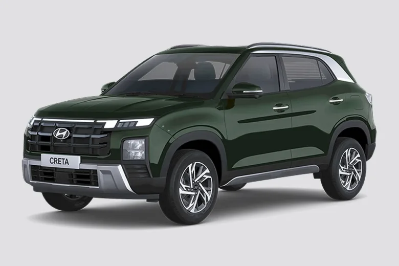 New Hyundai Creta next generation SUV with futuristic design and advanced features