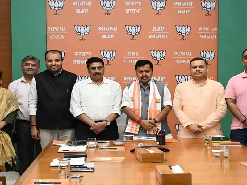 नितिन का नई सोशल मीडिया टीम से मंथन, म्हस्के समेत नए सदस्यों को डिजिटल संवाद मजबूत करने दिया मंत्र