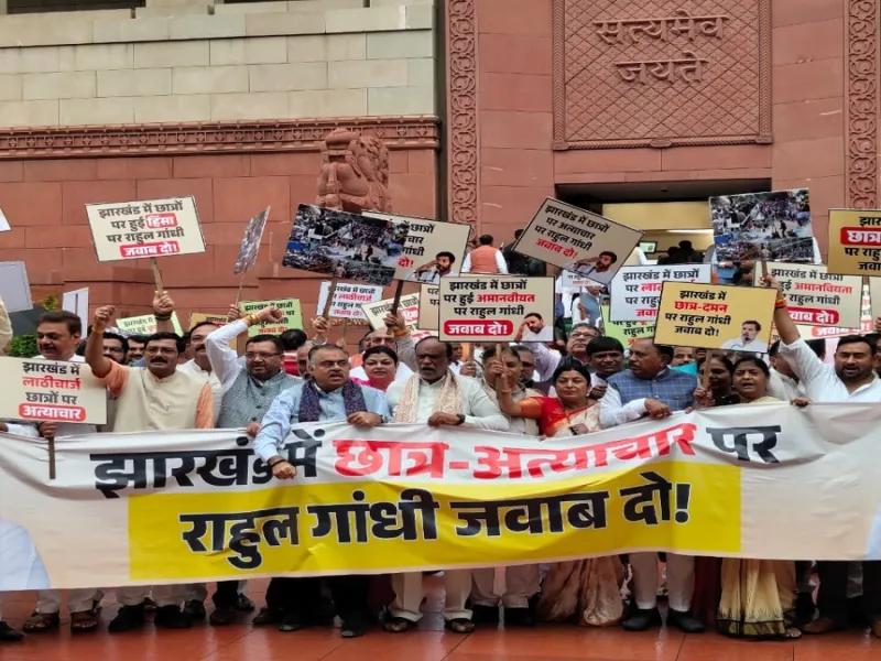 संसद के मकर द्वार पर अचानक क्यों भिड़े BJP-कांग्रेस सांसद? राहुल गांधी से अमित शाह तक मचा सियासी घमासान