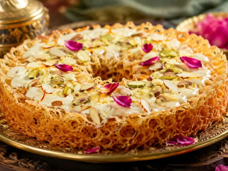 Rajasthani Ghevar Recipe: सावन में घर पर बनाएं कुरकुरे राजस्थानी घेवर, जानें आसान रेसिपी