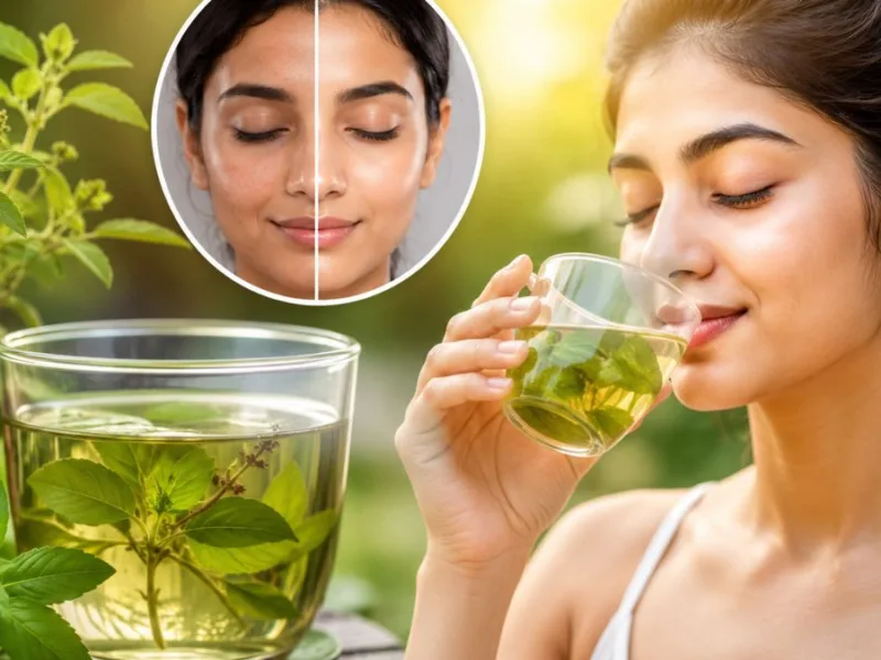 Skin Care: सुबह तुलसी का पानी पीने से क्या सच में निखरती है त्वचा? जानें इसके फायदे