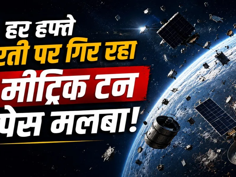 Space Debris: हर हफ्ते धरती पर गिर रहा 1 मीट्रिक टन स्पेस मलबा, क्या इसके पीछे चीन, रूस या अमेरिका है?