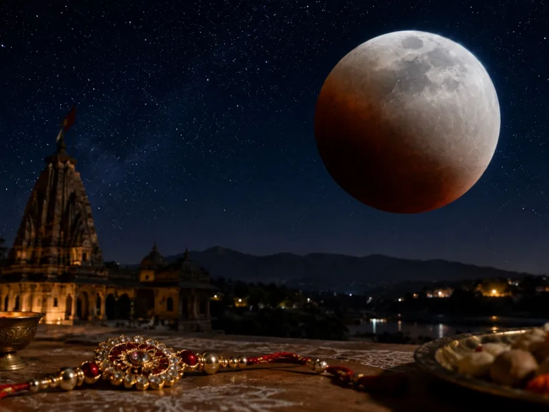 Chandra Grahan 2026: रक्षाबंधन पर लगेगा साल का आखिरी चंद्र ग्रहण, भारत में नहीं दिखेगा; जानें सूतक और पूजा के नियम